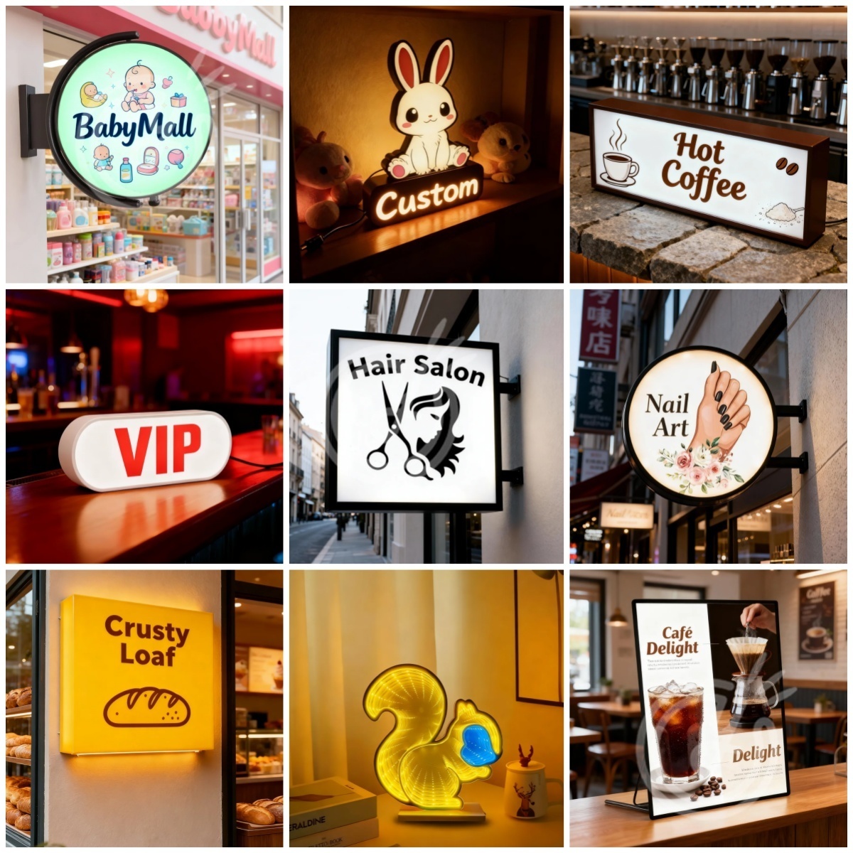 Wall Lighting Outdoor - Custom Acrylic Signs Sign Led Letters