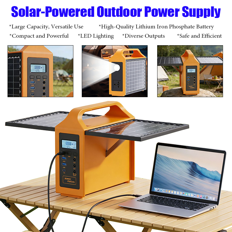 Outdoor Lighting Experts - 150W Portable Solar Power Station with