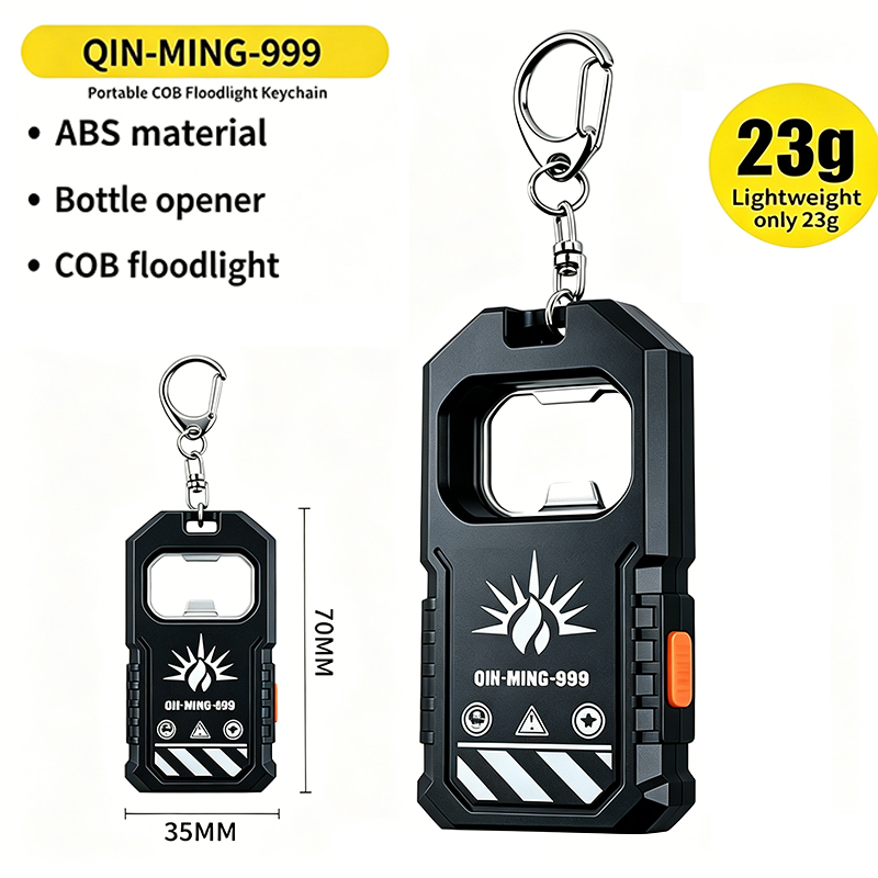 Outdoor Lighting Usb - 2Pcs Portable LED COB Keychain Flashlight