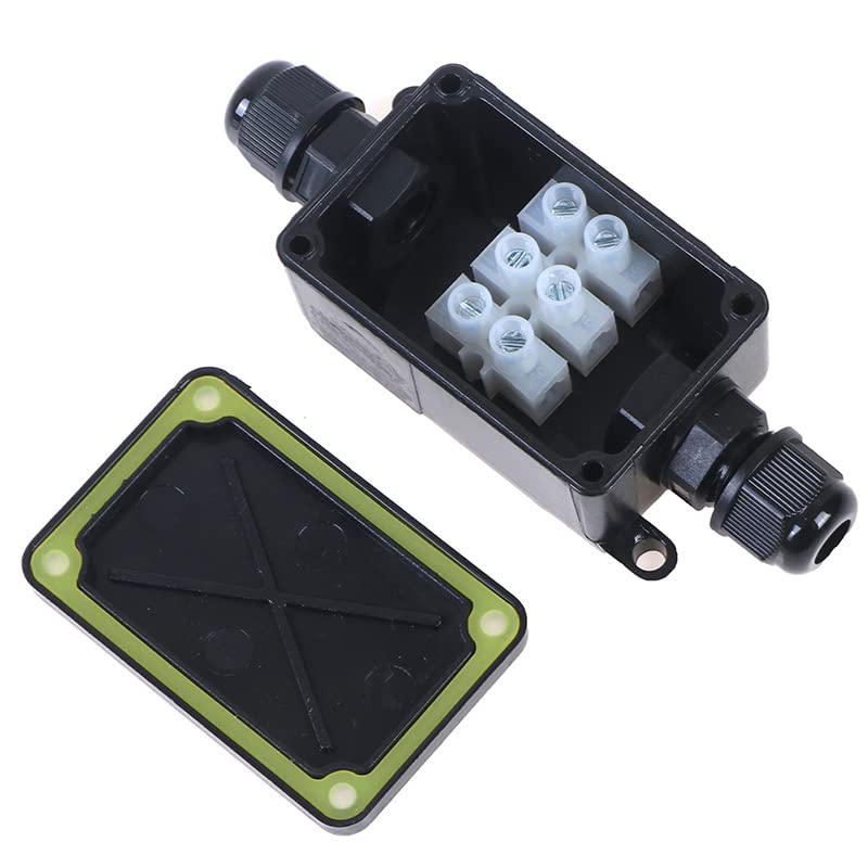 Outdoor Lighting Electrical Box - 2 Way Outdoor Waterproof IP66 Electrical