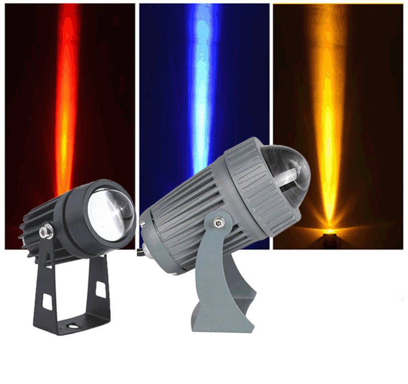 Outdoor Lighting With Outlet - 10W Outdoor LED Wall Spotlights Landscape