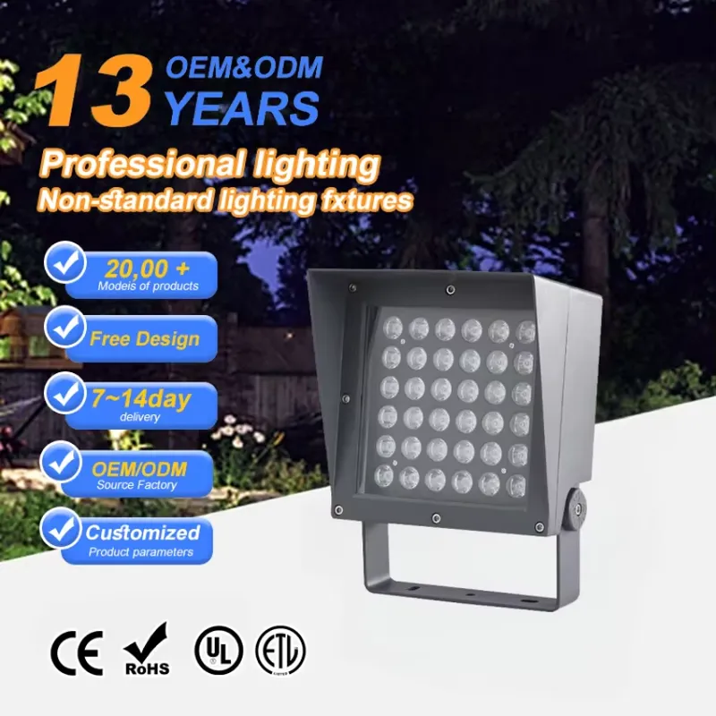 Led Flood Light - 36W Smart Stadium LED Floodlight for