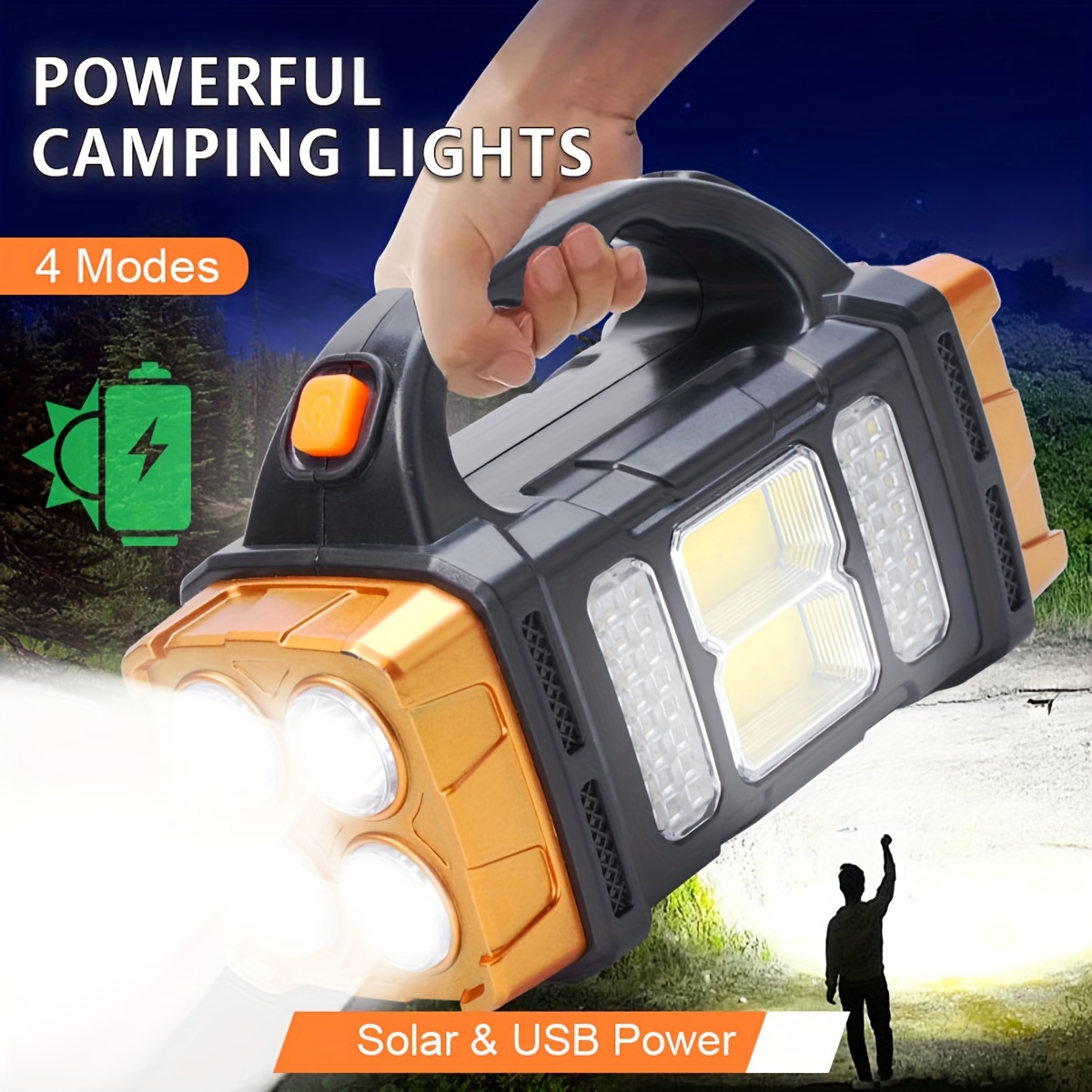 Outdoor Lighting Diy - New Upgrade Rechargeable High Power Solar