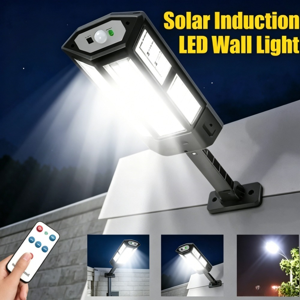 Outdoor Lighting With Outlet - Powerful LED Solar Lamp Outdoor Courtyard