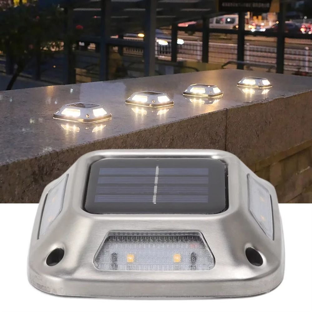 4 PCS 8 LED Solar Ground Light - Ground Light Recessed review and price