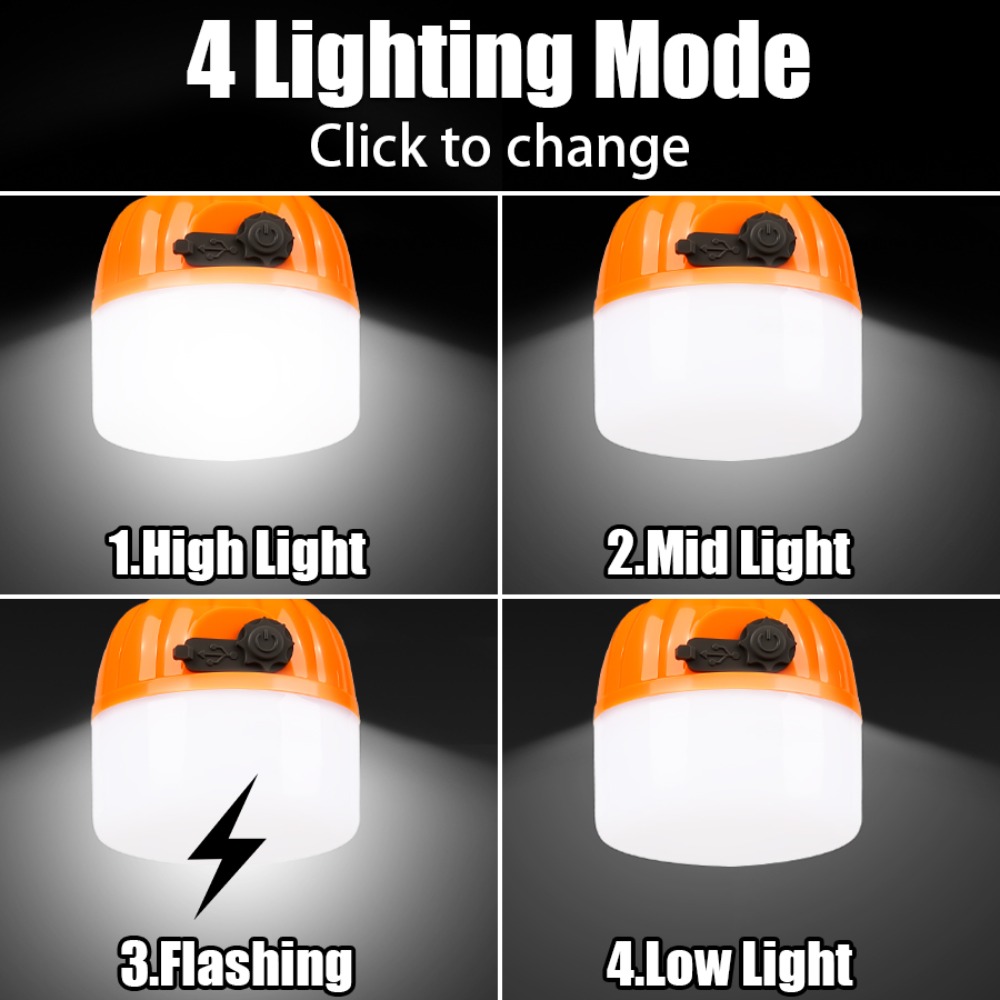 Portable Mini Camping Lamp 4 L - Outdoor Lighting Usb review and price