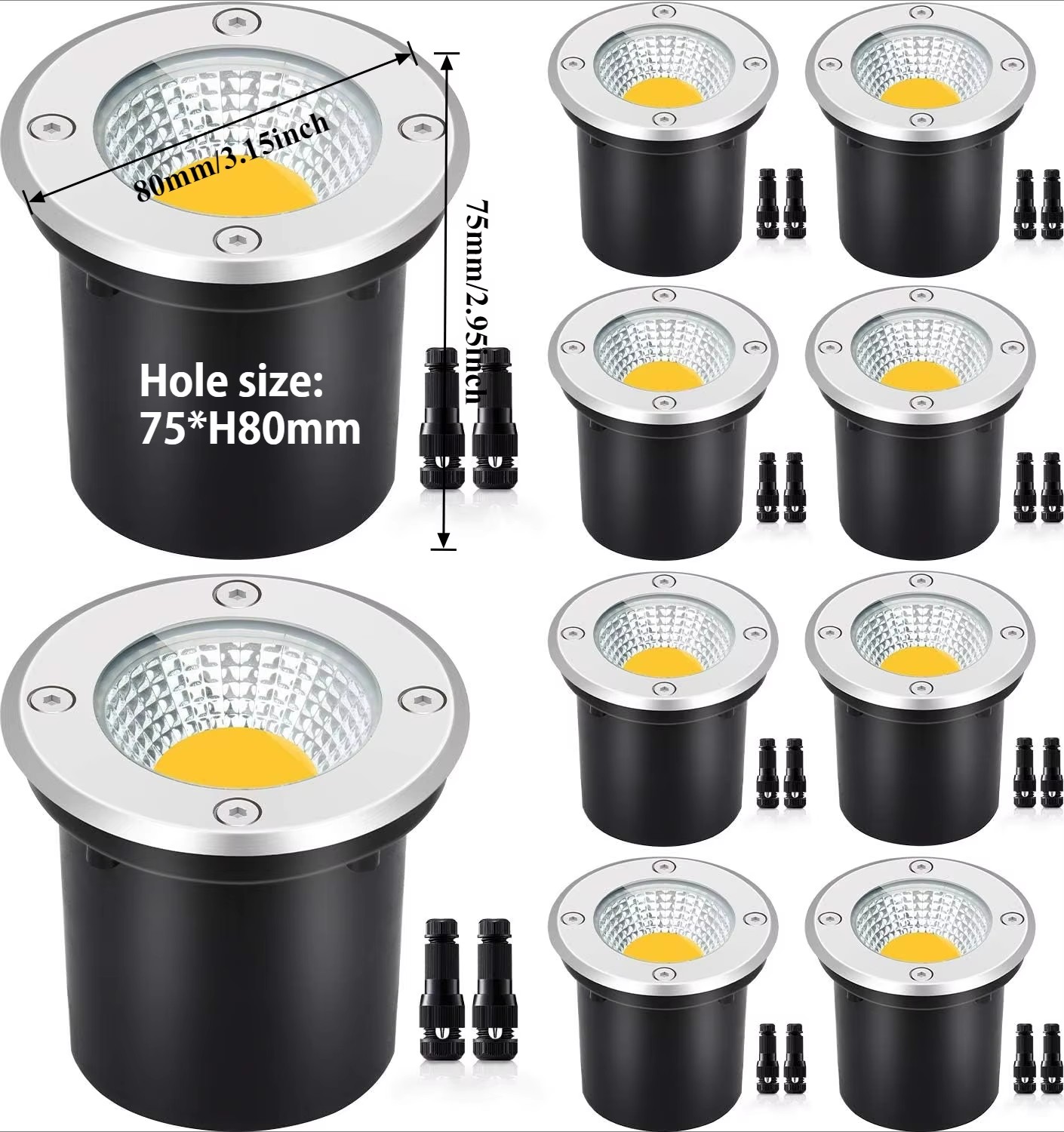 IP67 Waterproof LED Outdoor Ga - Ground Light Recessed review and price