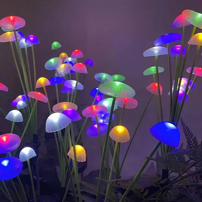 Solar Lawn Mushroom Jellyfish  - Outdoor Lighting Jellyfish review and price