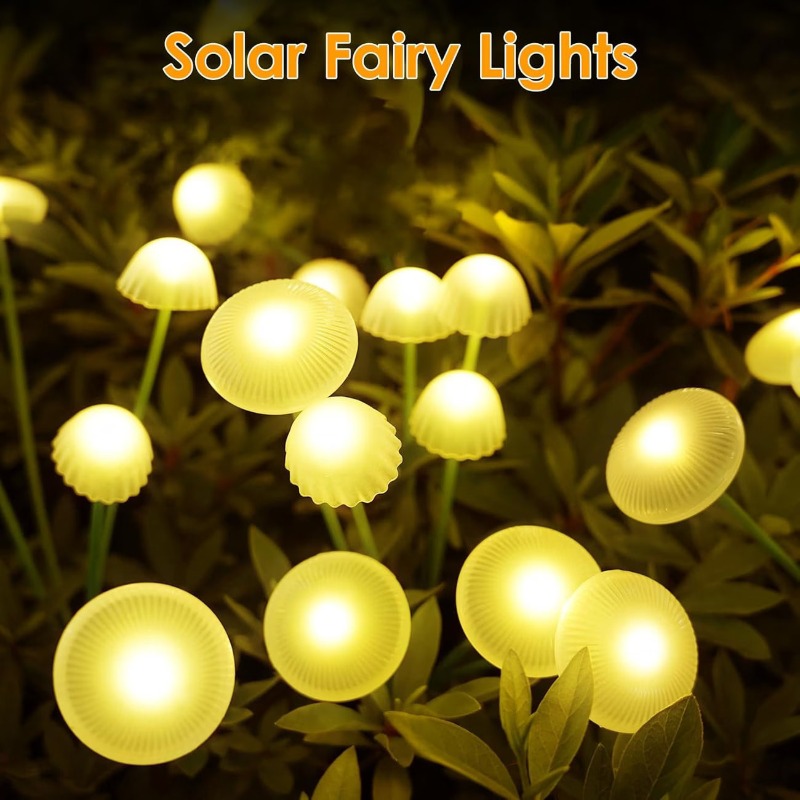 Solar Lawn Mushroom Jellyfish  - Outdoor Lighting Jellyfish review and price