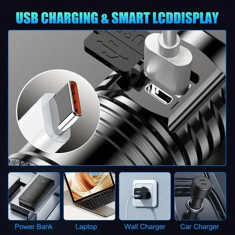 Super Bright LED Flashlight US - Outdoor Lighting Usb review and price