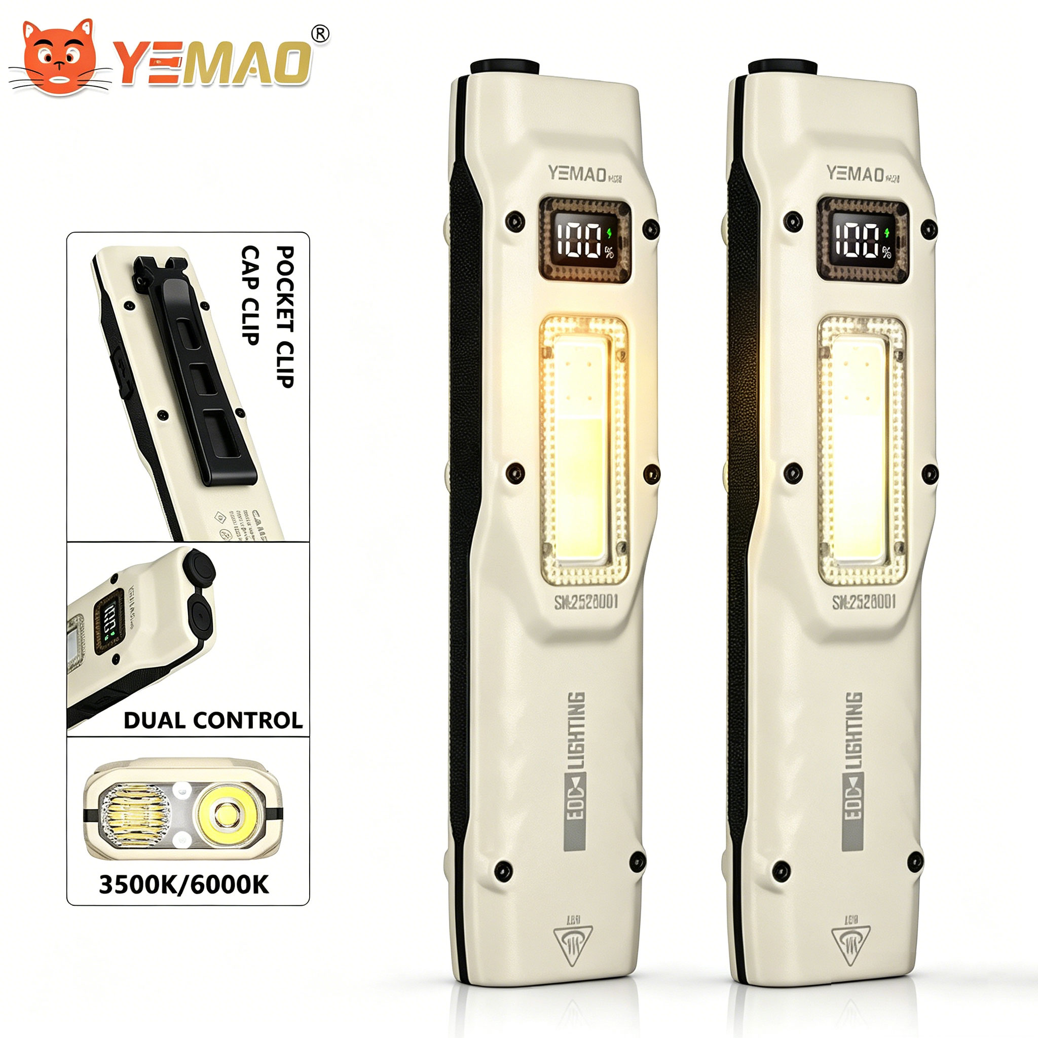 Portable 880LM YEMAO M28 Ultra - Outdoor Lighting Electric review and price