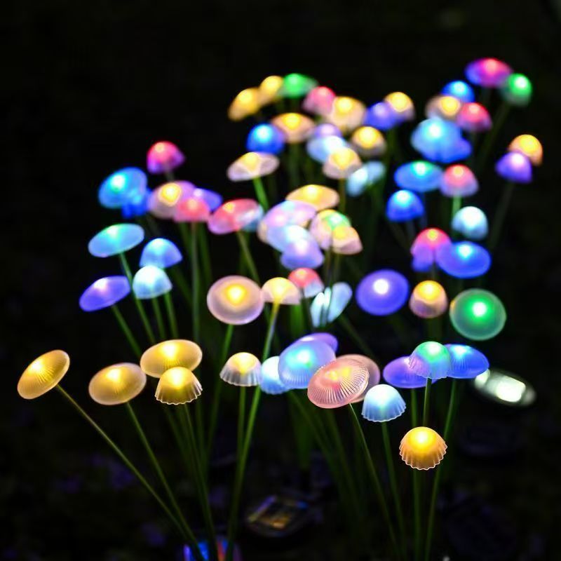 Solar Jellyfish Mushroom Light - Outdoor Lighting Jellyfish review and price