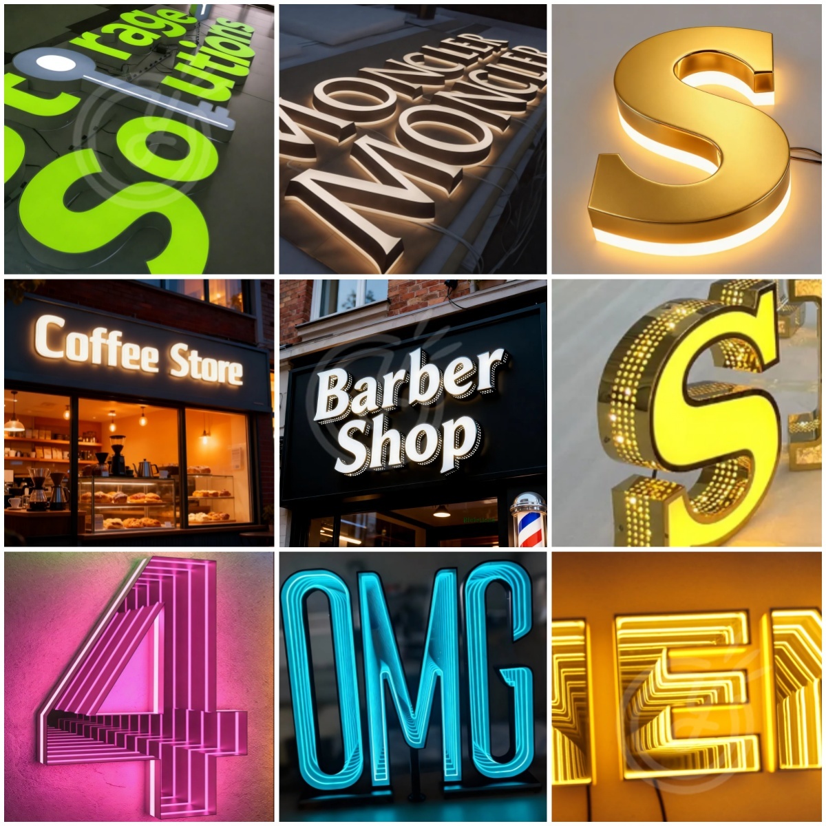 Custom Acrylic Signs Sign Led  - Wall Lighting Outdoor review and price