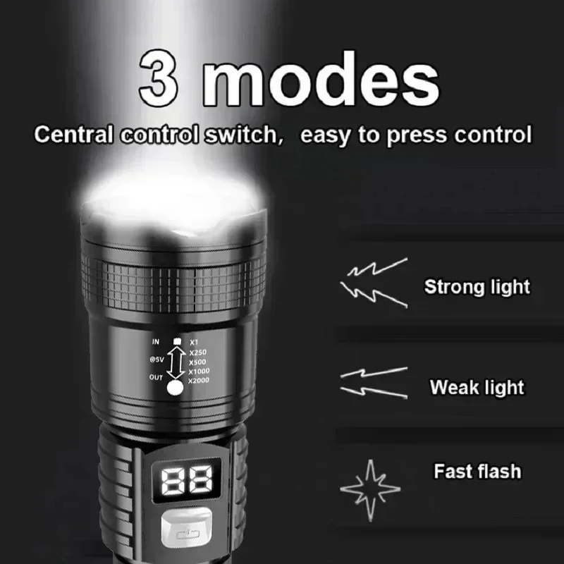 Rechargeable LED Flashlight 10 - Outdoor Lighting Electric review and price