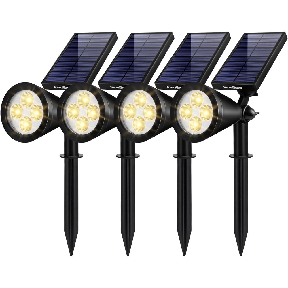 Solar Lights Outdoor, Warm Whi - Outdoor Lighting Install review and price
