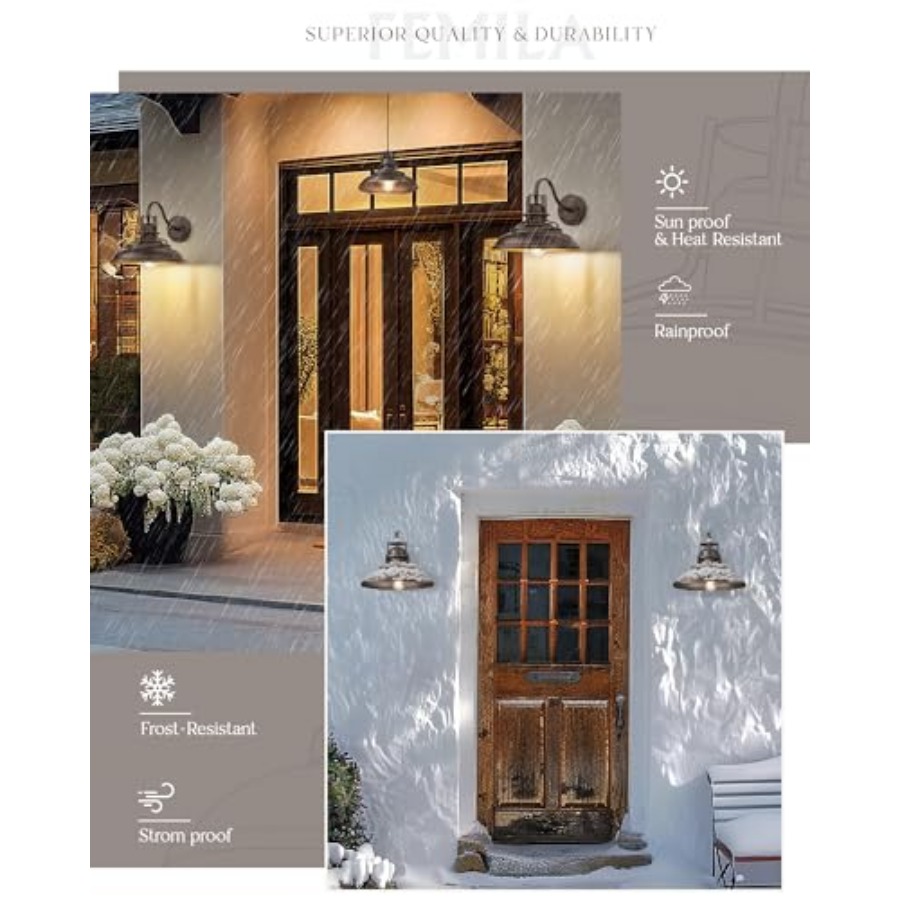 Outdoor Barn Light Fixture, Ex - Wall Lighting Outdoor review and price