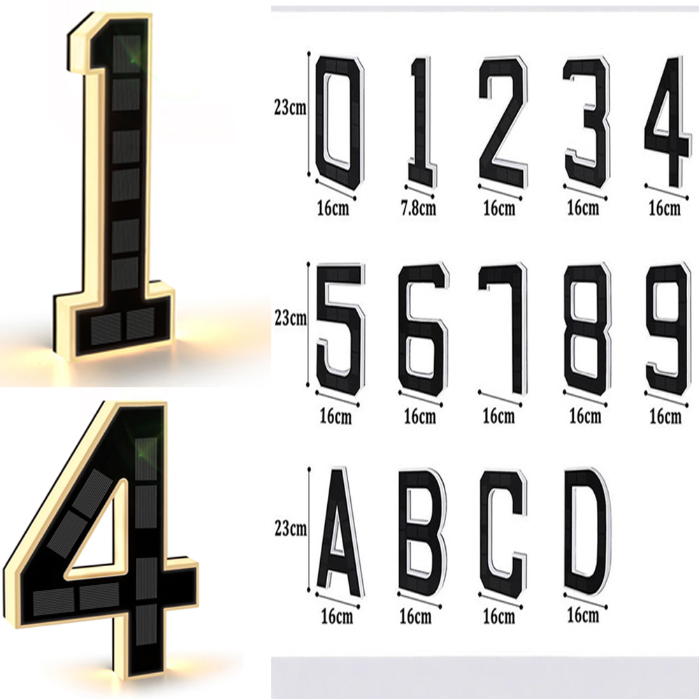 Solar House Number Lights Hous - Outdoor Lighting Experts review and price