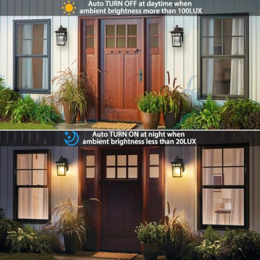 Outdoor Light with GFCI Outlet - Outdoor Lighting Dusk To Dawn review and price