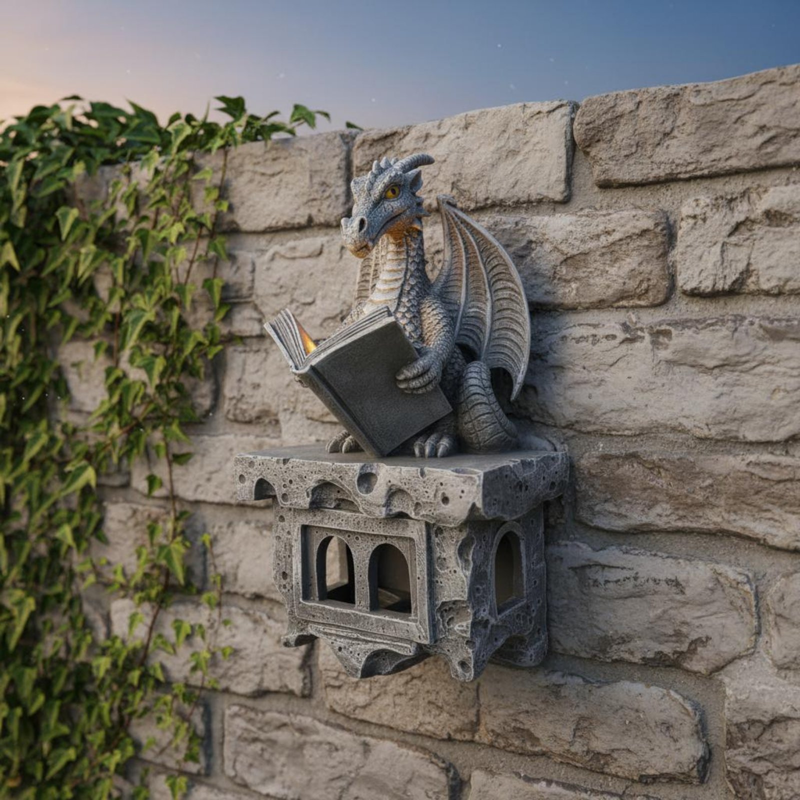 Solar Wyvern Wall Shine Auto O - Wall Lighting Outdoor review and price