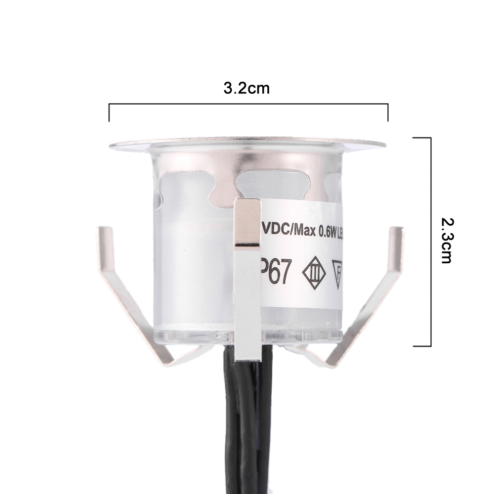 10PCS 32mm LED Deck Lights 0.6 - Ground Light Recessed review and price