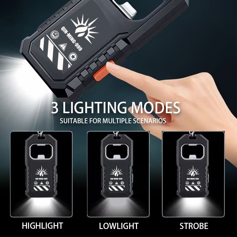2Pcs Portable LED COB Keychain - Outdoor Lighting Usb review and price