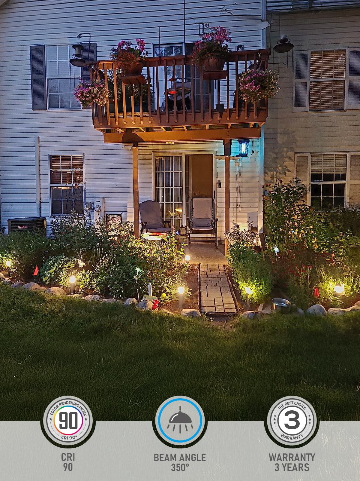 8Pcs LED Outdoor Garden Lawn L - Outdoor Lighting Install review and price