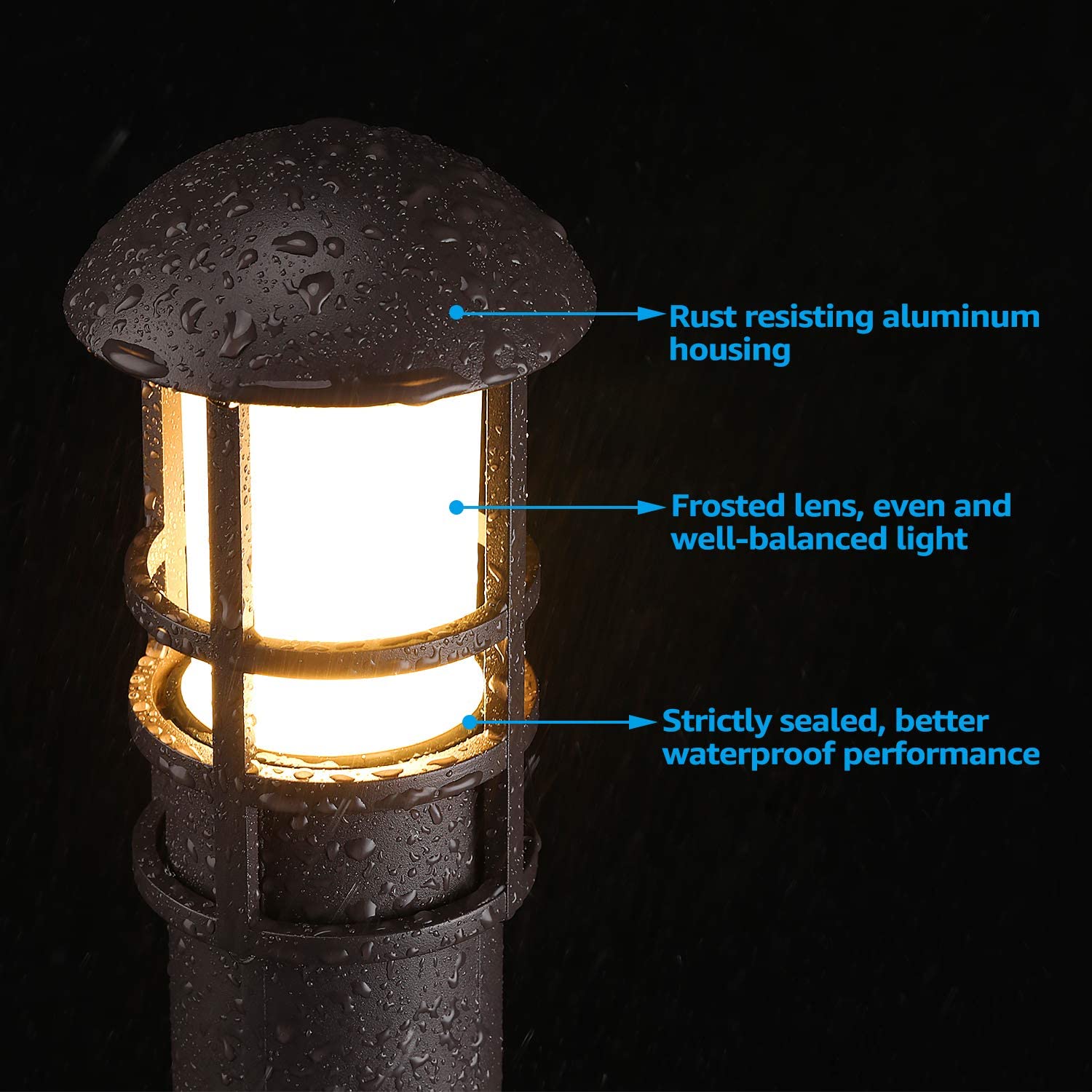 8Pcs LED Outdoor Garden Lawn L - Outdoor Lighting Install review and price