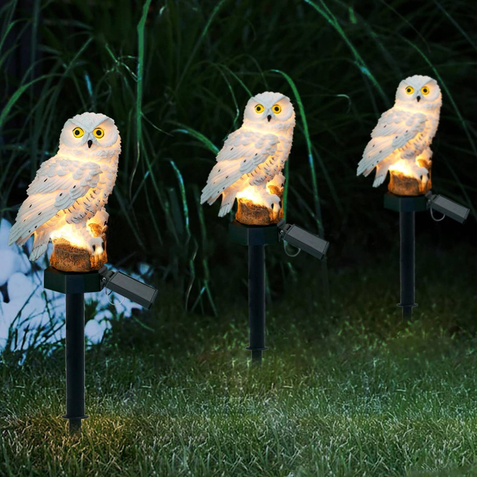 Solar Owl Stake Light Waterpro - Outdoor Lighting Install review and price