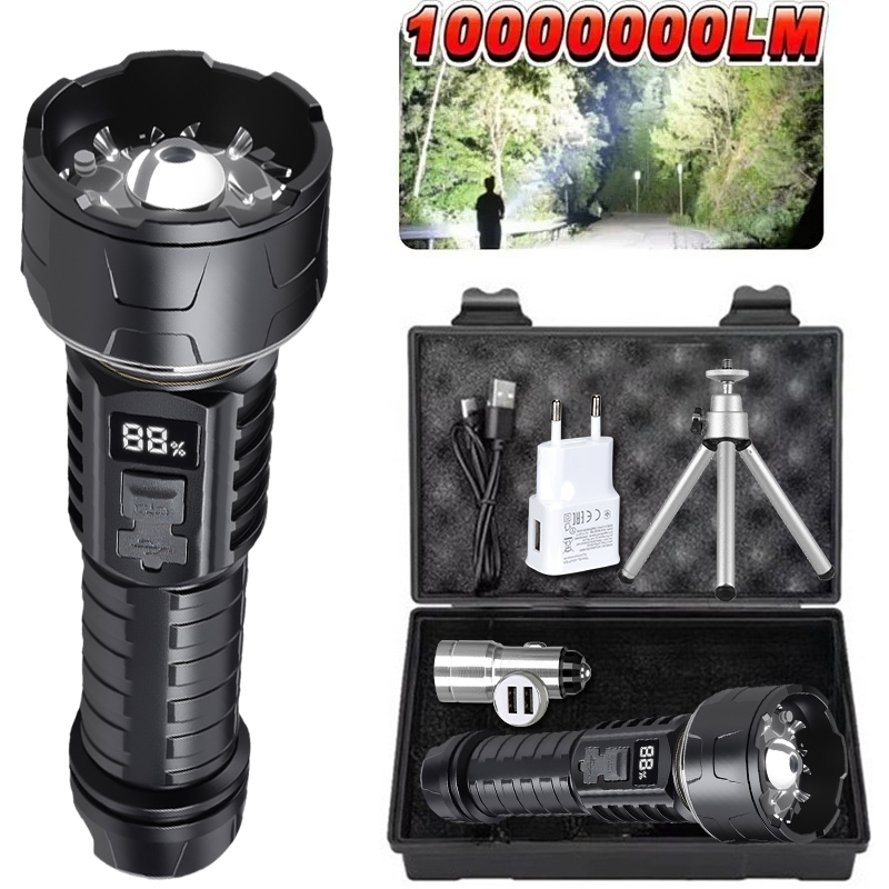 COB LED Flashlight Rechargeabl - Outdoor Lighting Install review and price