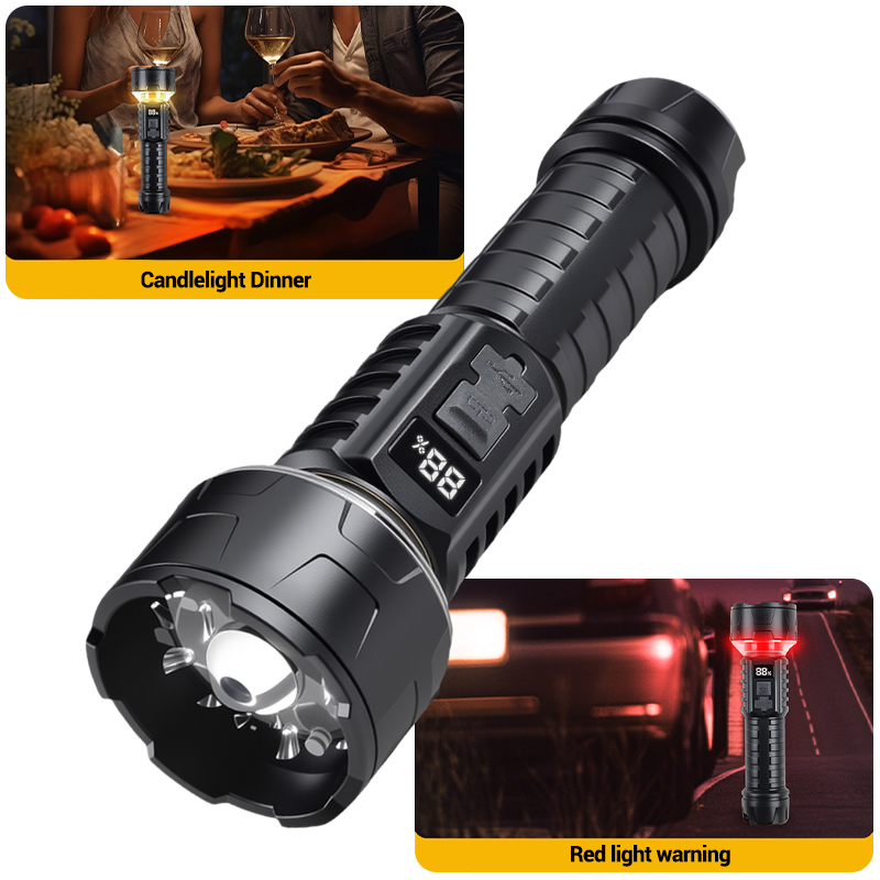 COB LED Flashlight Rechargeabl - Outdoor Lighting Install review and price