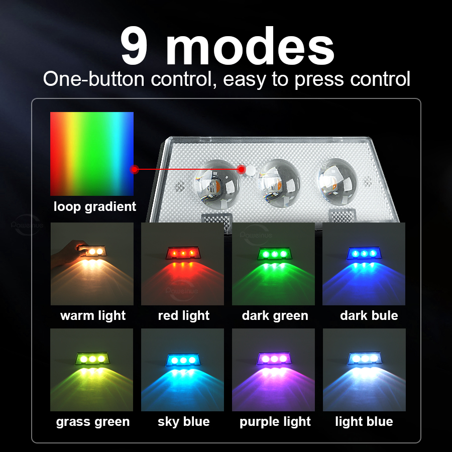 Super Bright Solar Lights RGB  - Outdoor Lighting With Outlet review and price