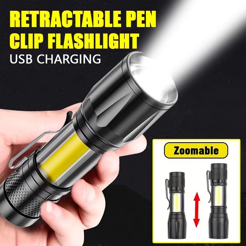 Mini LED Flashlight COB Floodl - Outdoor Lighting Usb review and price