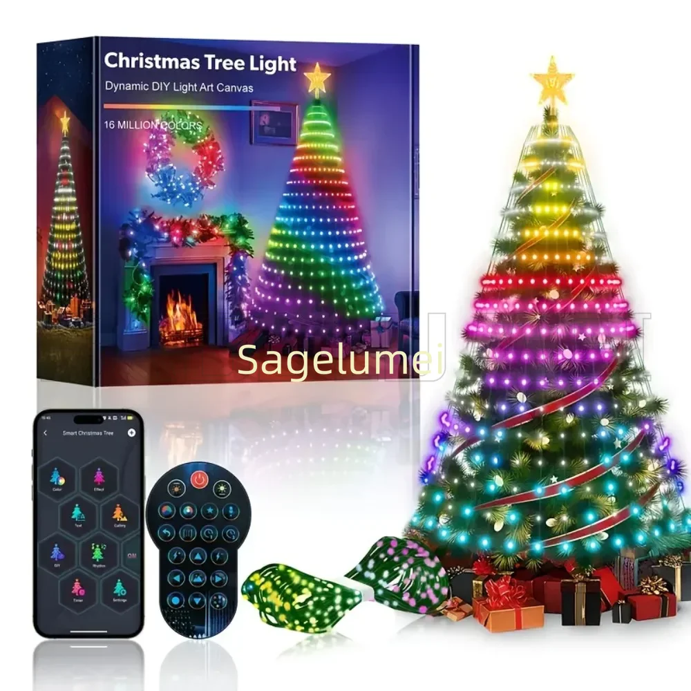 RGBIC 400LEDs Christmas Lights - Outdoor Lighting Uk review and price