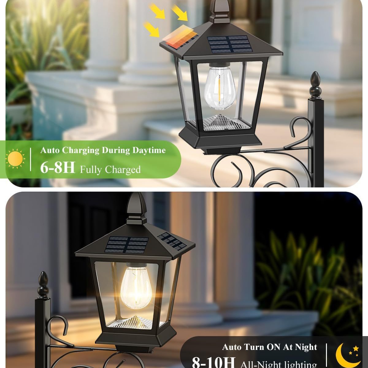 2 in 1 Solar Planter Lamp Wate - Wall Lighting Outdoor review and price
