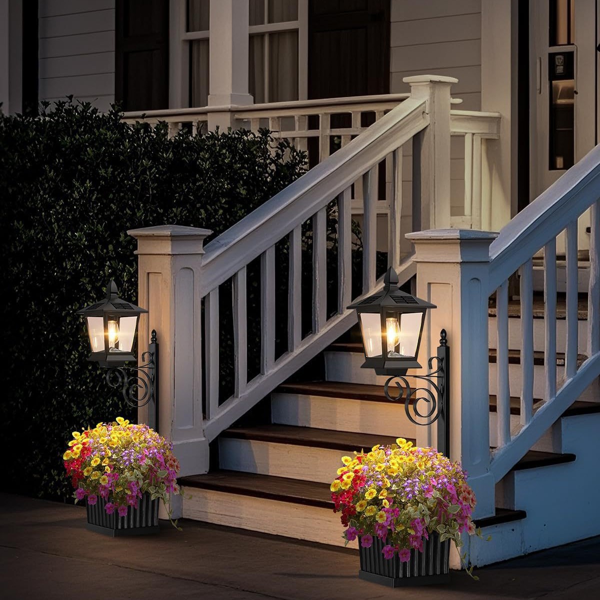 2 in 1 Solar Planter Lamp Wate - Wall Lighting Outdoor review and price