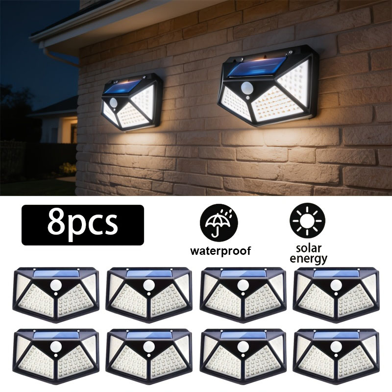 1~8Pcs 100LED Solar Lights wit - Outdoor Lighting Experts review and price