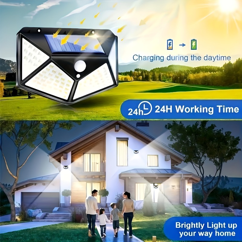1~8Pcs 100LED Solar Lights wit - Outdoor Lighting Experts review and price