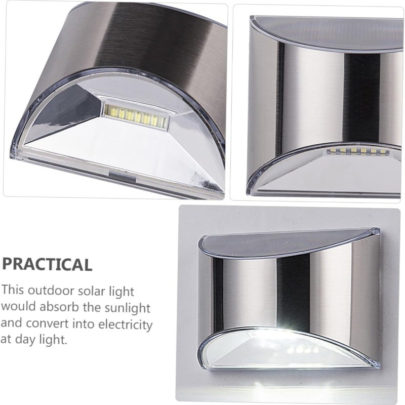 2Pcs Solar Garden Light Stainl - Outdoor Lighting Experts review and price