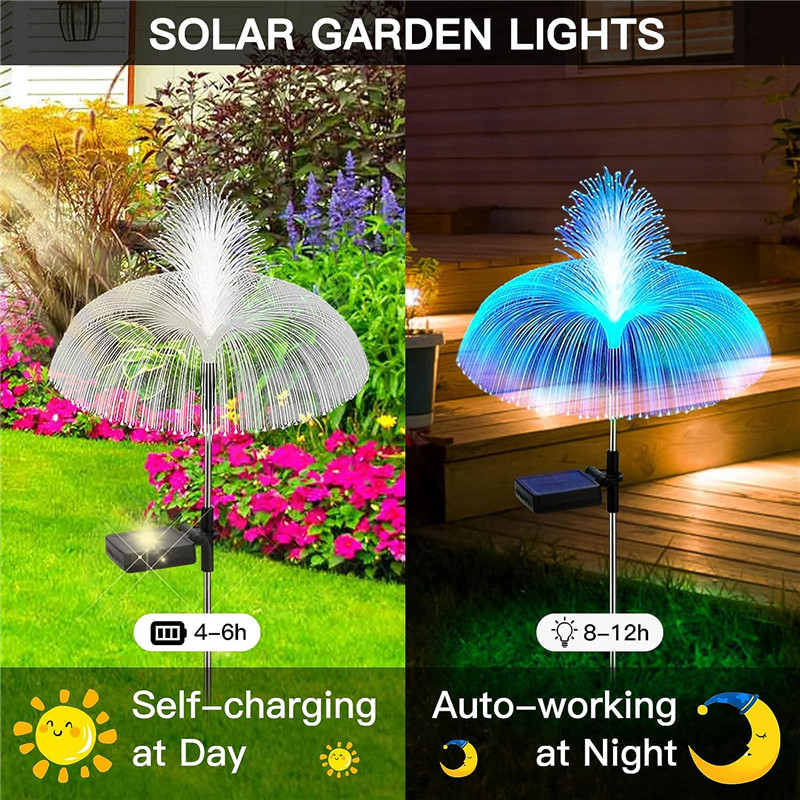 Solar LED Jellyfish Lights Out - Outdoor Lighting Jellyfish review and price