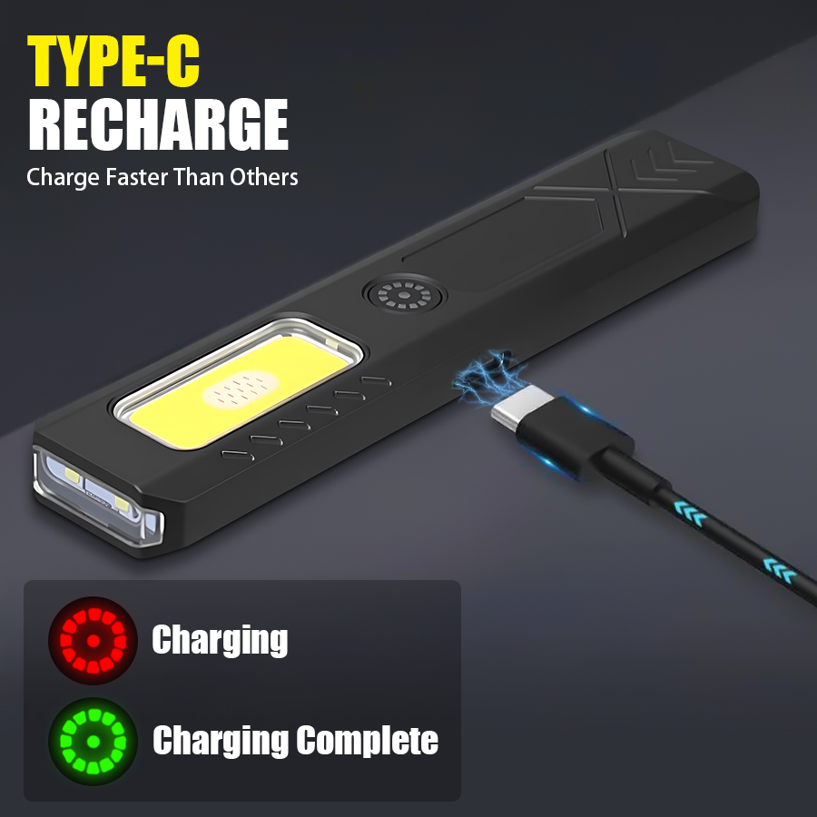 LED Hat Clip Flashlight USB-C  - Led Flood Light review and price