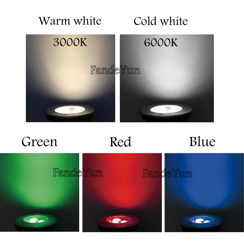 Waterproof Led Light Garden Un - Ground Light Recessed review and price