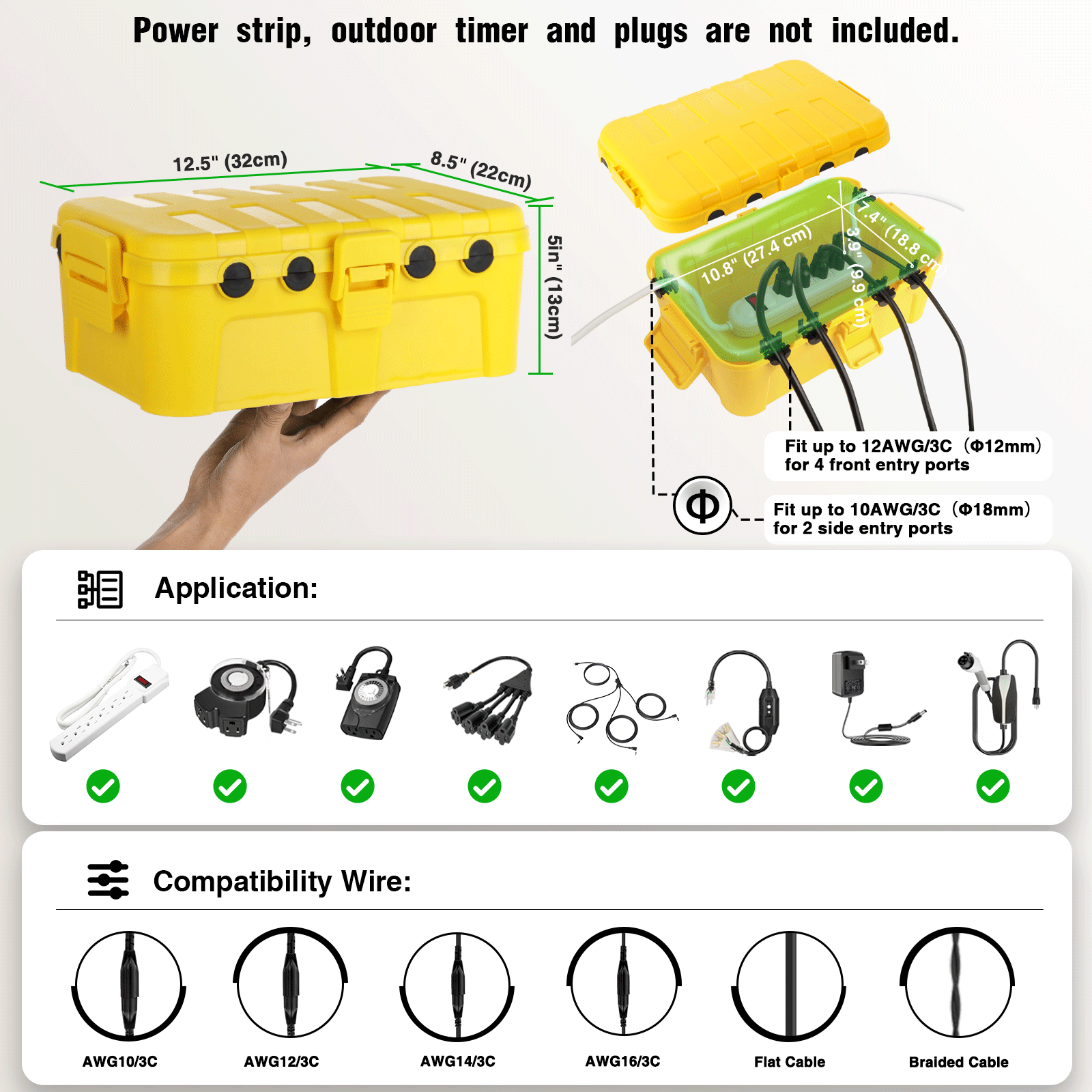 Extra Large Outdoor Waterproof - Outdoor Lighting Box review and price