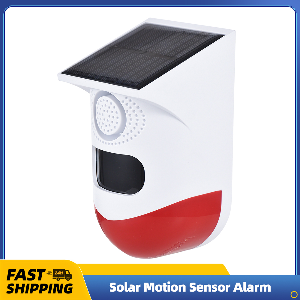 Solar Motion Sensor Alarm Outd - Outdoor Lighting Experts review and price