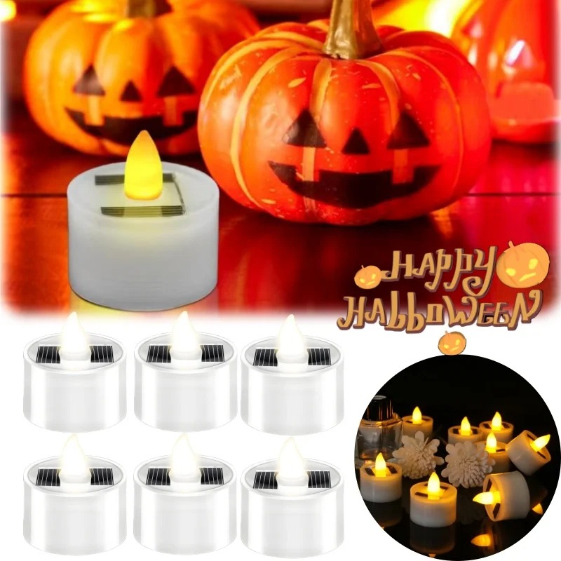 Solar Flameless LED Tea Light  - Outdoor Lighting Dusk To Dawn review and price