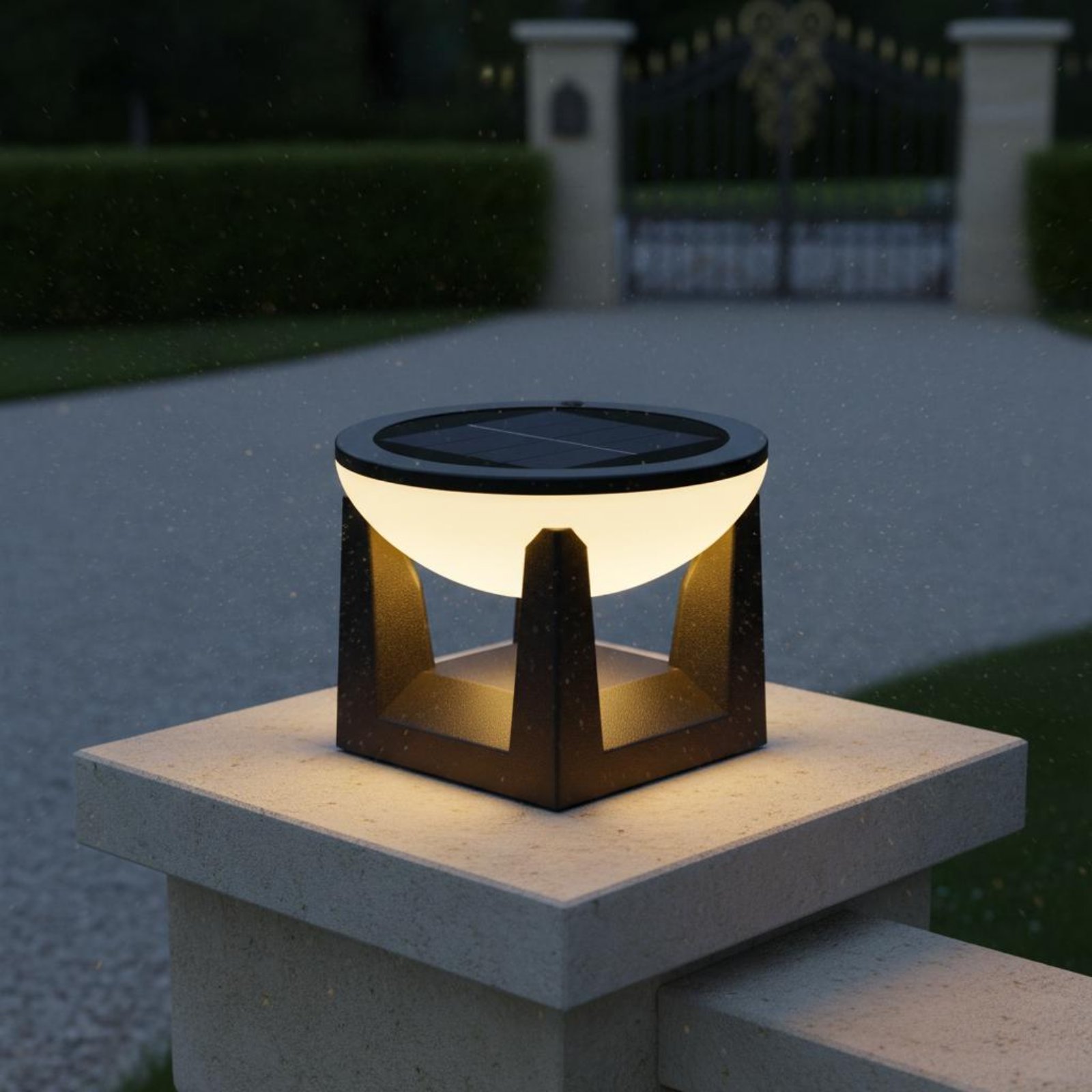 Solar Post Light Easy to Insta - Outdoor Lighting Install review and price