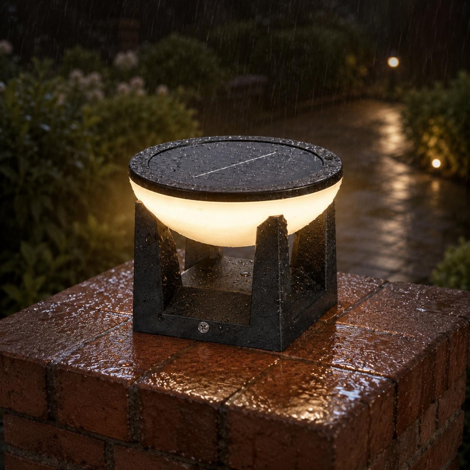 Solar Post Light Easy to Insta - Outdoor Lighting Install review and price