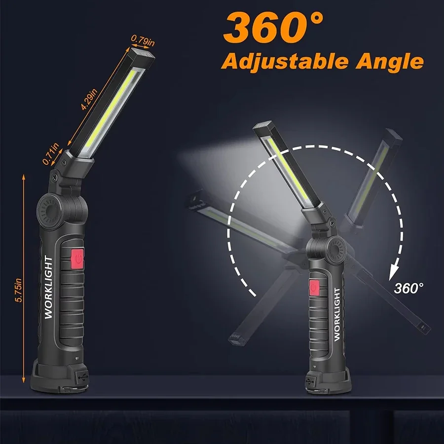 New Portable COB LED Flashligh - Outdoor Lighting Usb review and price