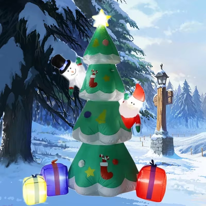 For 7FT Christmas Tree Inflata - Outdoor Lighting Uk review and price