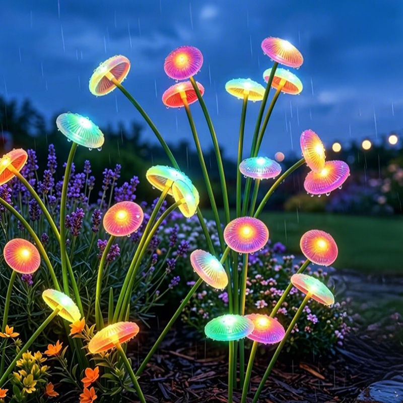 LED Solar Sway Lights Waterpro - Outdoor Lighting Jellyfish review and price