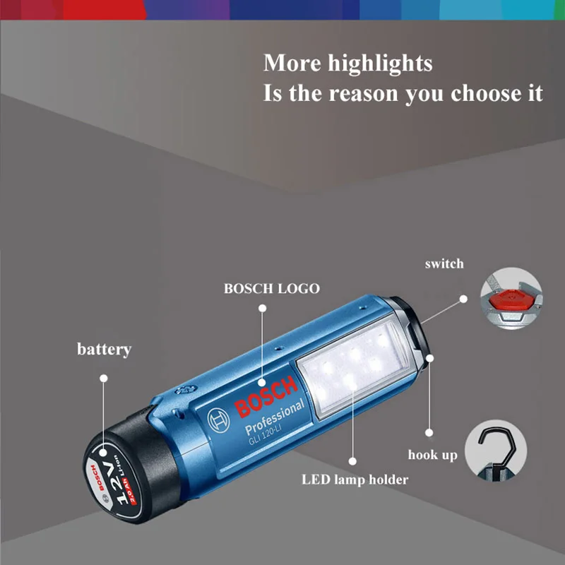 Bosch Rechargeable Light GLI 1 - Outdoor Lighting Diy review and price